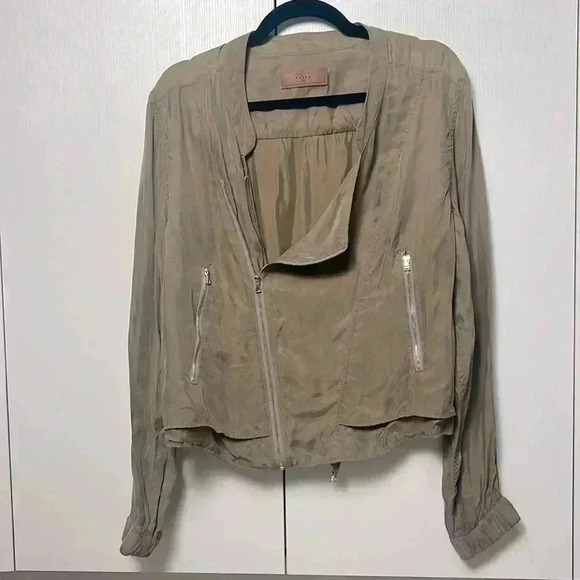Blank NYC Jackets & Blazers - Blank nyc Olive moto jacket size M